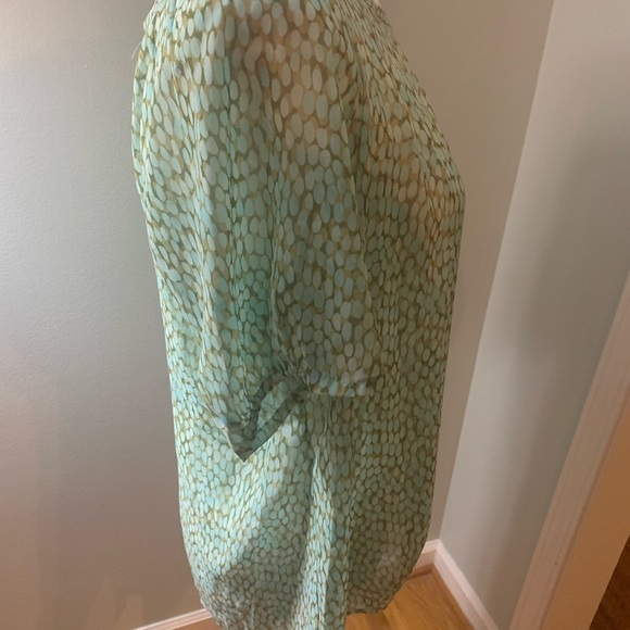 CAbi sheer floral tunic, size M - Picture 4 of 7